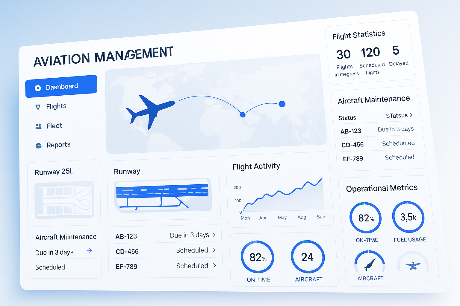GLXY Aviation Dashboard